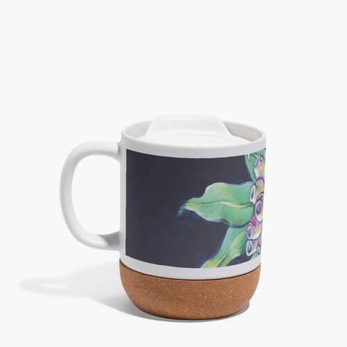 Original Gumblossom Art Ceramic Mug